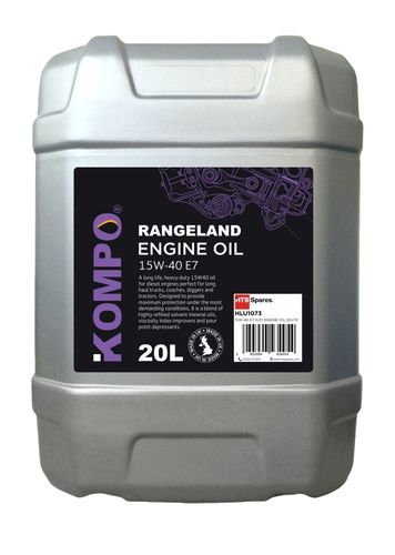 Rangeland 15W-40 E7 H/D Engine Oil 20 Litre