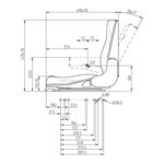 GS12 Plant Seat With Adjustable Backrest (HTL0170)