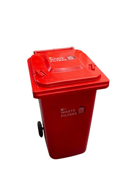 Wheelie Bin 240Ltr - Red