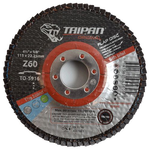Abrasive Flap Disc 4.5" 60G