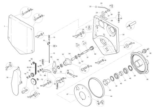 MBR71 Pivot Pin OEM; 1714-125