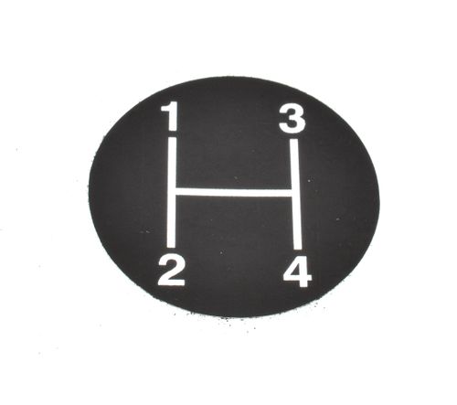 Thwaites Gear Knob Sticker OEM: T15848