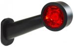 45° Red/White Long LED Out Line Marker Lamp Right Hand