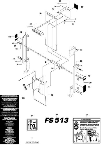 Husqvarna FS513 Toolbox 13Hp