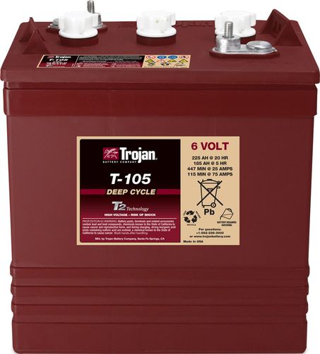 Trojan T105 - Lpt  Battery