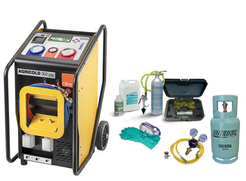 Agricold 300 Air Con Re-Gas Service Station Package Kit 110V
