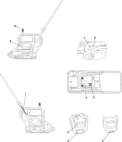 Atlas Copco LF75 Decals