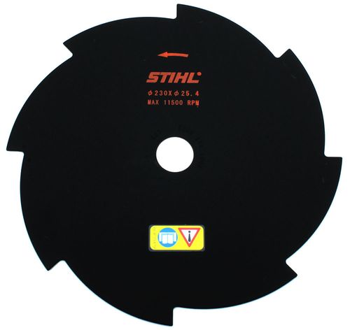 Stihl 8 Tooth 230mm Blade 25.4mm Bore