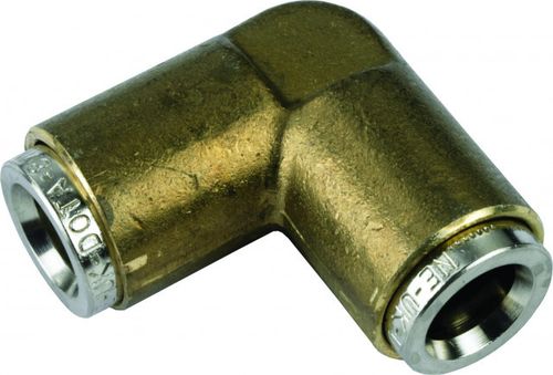 Push-In Brass Elbow Connectors 12mm