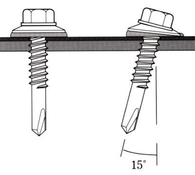 Self Drilling Screws 5.5 X 38mm 4.0-12mm