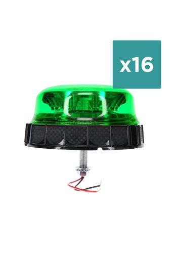 Pegasus Green LED Single Bolt - Box Of 16