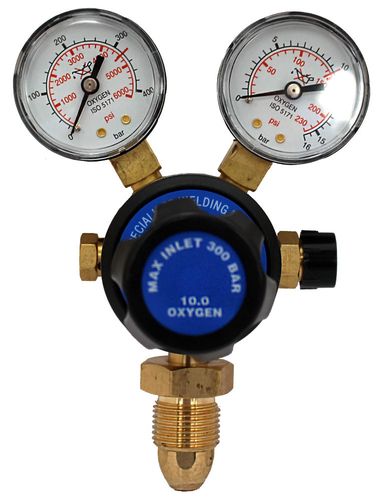 Acetylene Regulator Twin Gauge Single Stage 0-10 Bar