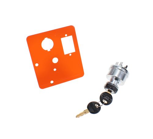 Ignition Switch (New Type) & Mounting Plate