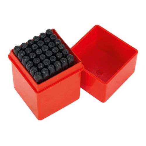 Letter & Number Punch Set 4mm 36Pc