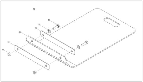 Wacker Neuson Bps1030B Urethane Pad Parts