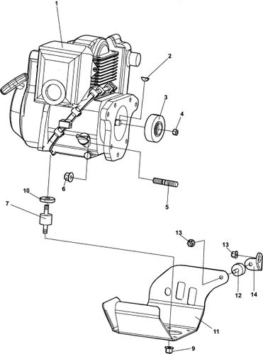 Atlas Copco LT6004 Engine Fitting