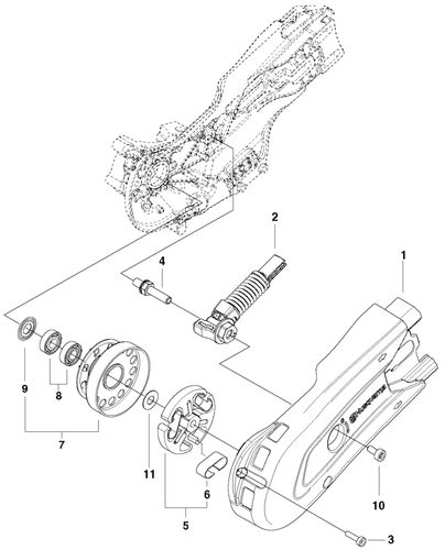 Husqvarna K770 Clutch
