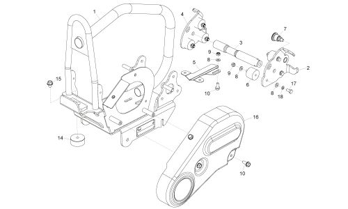 Belle PCLX 13/33 Bedplate Parts