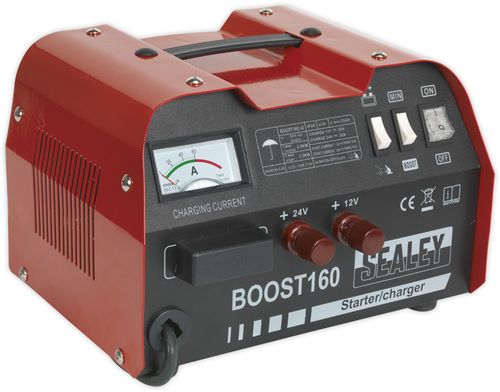 Booster Battery Charger 12/24V 30/160 Amp