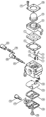 Stihl FS55 2 Mix Carburettor C1Q-S282