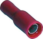 Red Female 4mm Bullet Crimp Terminal