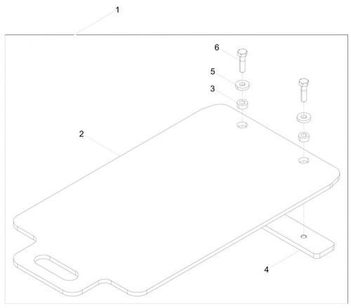 Wacker Neuson BPU2540A Urethane Pad Kit 40Cm