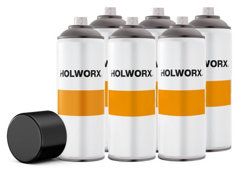 JCB Yellow 400ml Aerosol 6Pk