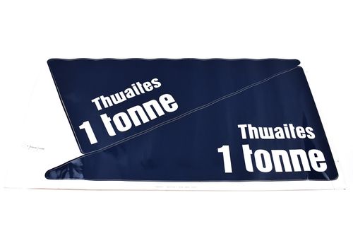 Thwaites Engine Cover Decal 1 Tonne OEM: T103386