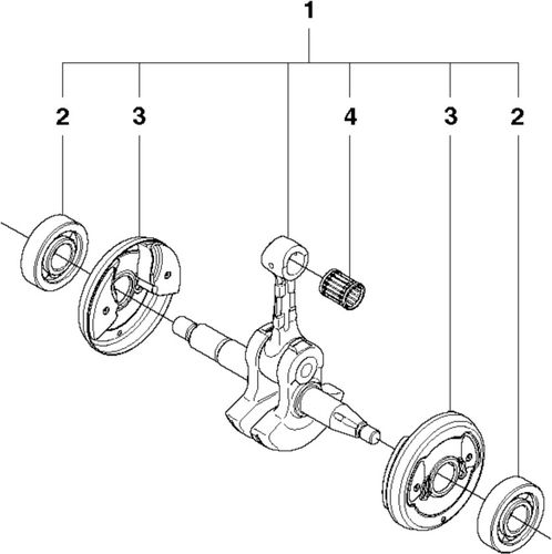 Husqvarna K770 Crankshaft