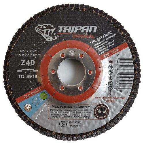 Abrasive Flap Disc 4.5" 40G
