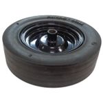 Solid Rubber Mixer Wheel 14" X 1" Bore Fits Belle Premier XT (New) (HMX0362)