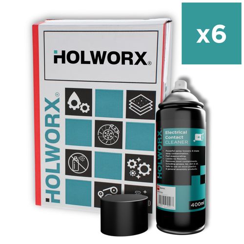Holworx Electrical Cleaner 400ml Aerosol – Contact & Pcb Cleaning Spray | Box Of 6