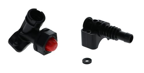 Lechler End Nozzle Holder 1/2" With Anti Drip Valve OEM: 2035958