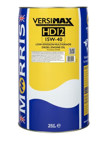 Versimax HD12 15W/40 Engine Oil - 25 Ltr