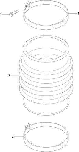 Husqvarna LT6005 Bellow Repair Kit