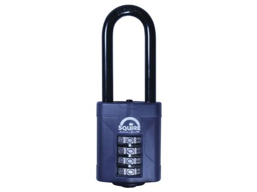 Squire Combination Padlock Long Shackle