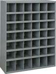 42 Bin Steel Rack