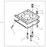 Wacker Neuson Cast Ramming Shoe Kit 11" OEM Number: 5100042451