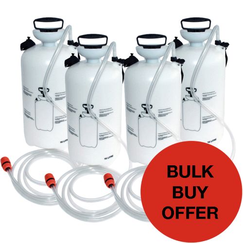 4 X Water Dust Suppression Bottles Multi-Buy