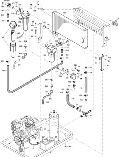 XAS90 Dd7 Aftercooler With Water Separator - Pd Filter