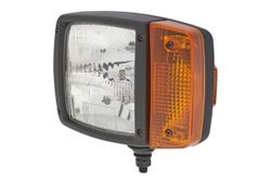 Headlamp With Indicator Nearside - 6-Pin - Hella