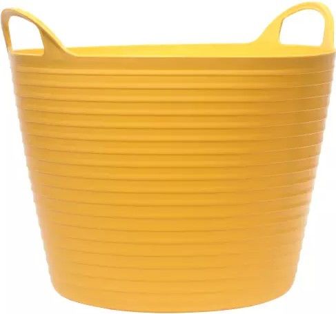 Heavy Duty 60Ltr Flexi Tub Yellow