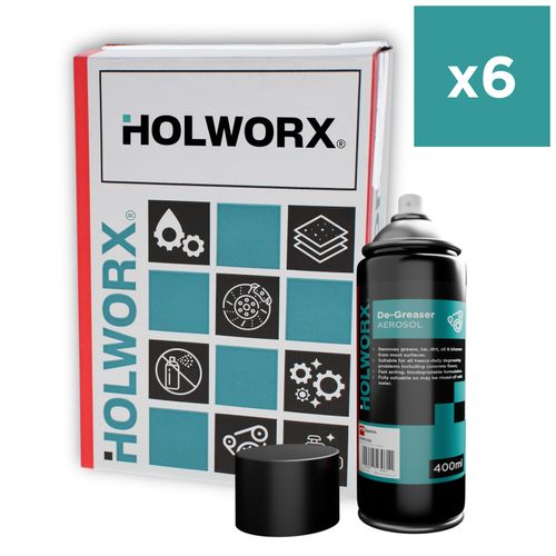Holworx® De-Greaser 400ml – Industrial Degreasing & Solvent Aerosols | Box Of 6