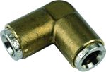 Push-In Brass Elbow Connectors 6mm