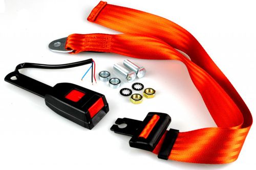 Seat Belt Static With Switch - Orange Switch Box 6