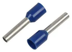 Insulated Bootlace Ferrules 2.5mm Blue | Pack Of 100