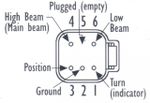 AMP wiring connector