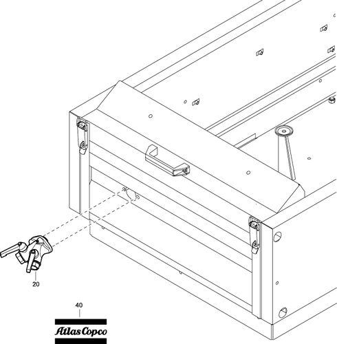 XAS90 Dd Valve For Compressor Without Hose Reel Option