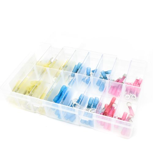 Heatshrink Terminals Red, Yellow, Blue Assorted Pack