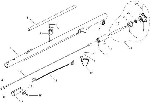 Locking Knob - Folding Handle